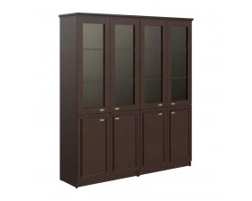 Шкаф большой с 4 стекланными дверьми 1808х466х2023 Raut images