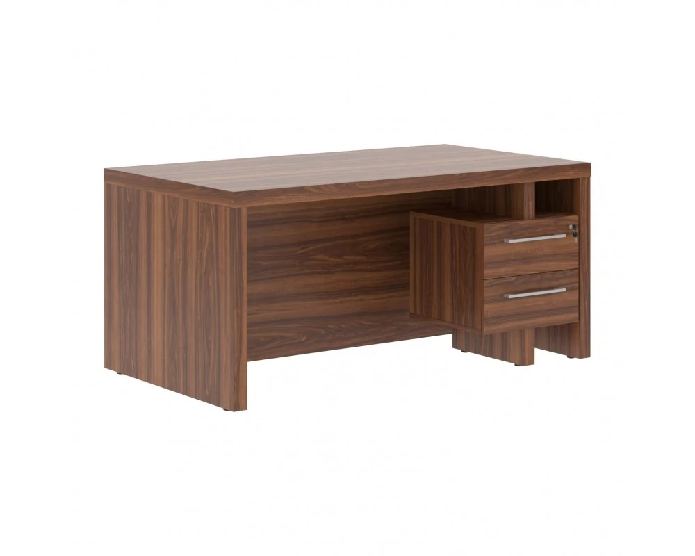 Стол руководителя с встроенной тумбой 1600х900х750 Zenn