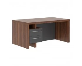 Стол руководителя с встроенной тумбой 1600х900х750 Zenn images