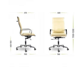 Кресло Кайман Комфорт СН-301 В хром images