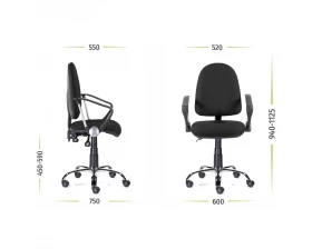 Кресло Манго С-109 Нептун Люкс хром images