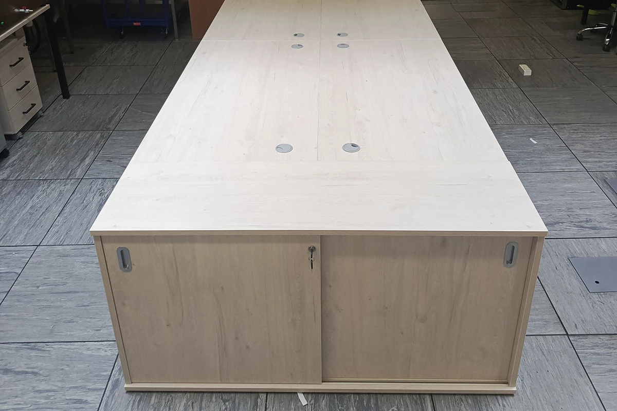 Шкаф купе низкий 1440x410x755 Style System фото в интерьере 2